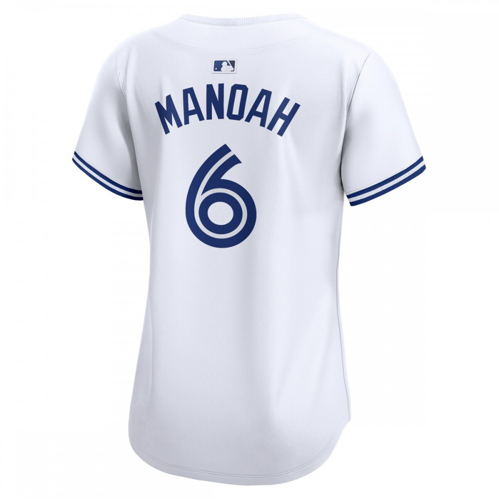Alek Manoah Toronto Blue Jays Women's Home Limited Player Jersey - White-Pro Kit Vault | Brand New 26/27 Sports Jerseys